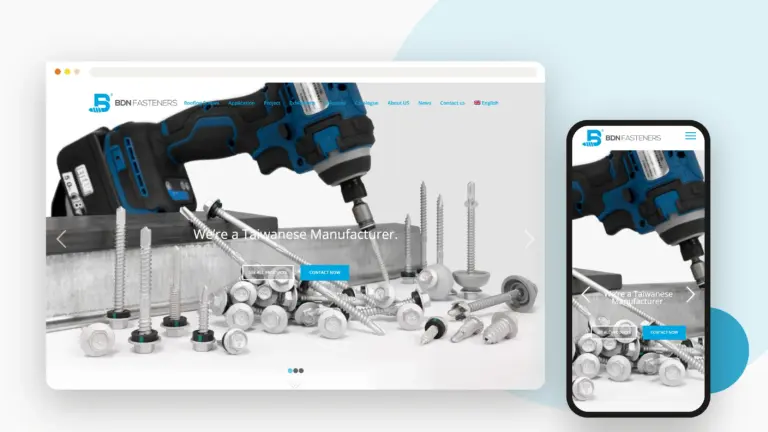 BDN Fasteners 網站設計案例