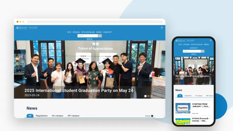台大國際學生OIA 網站設計案例