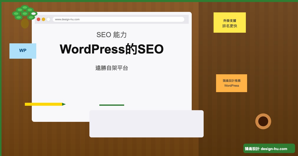 WordPress SEO優化能力遠超Wix等自架網站平台