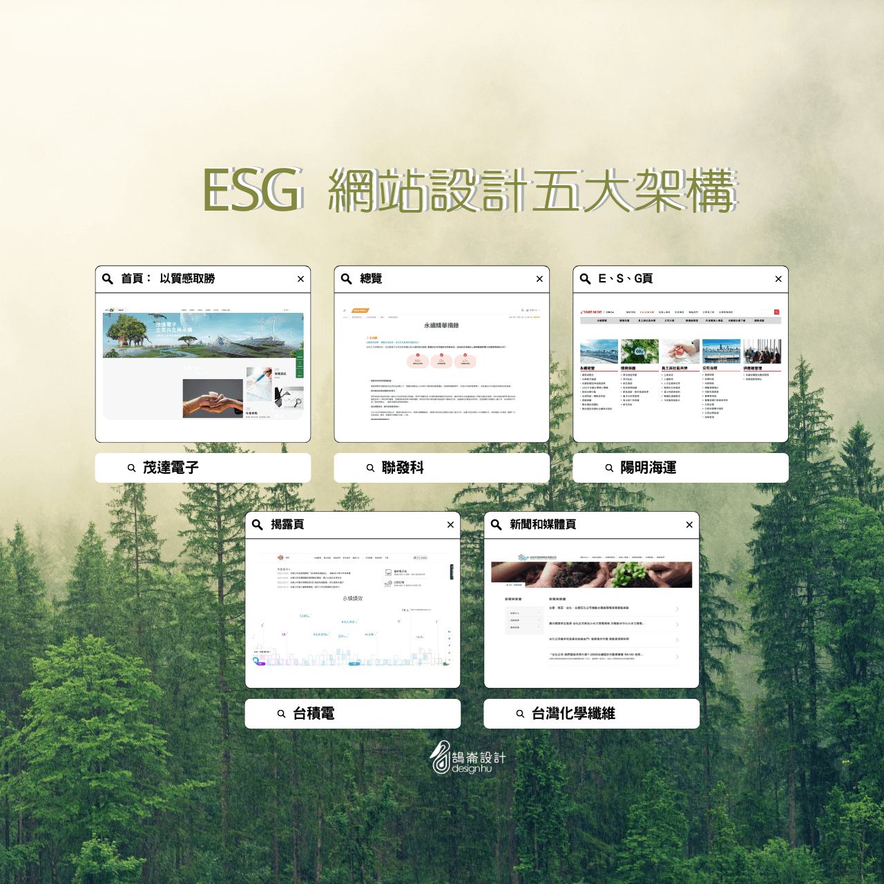 企業 ESG 網站設計與架構 3 要點！帶你一次看！｜ESG 網站設計五大架構｜鵠崙設計